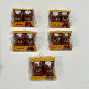 Teddy Bear Baby Socks